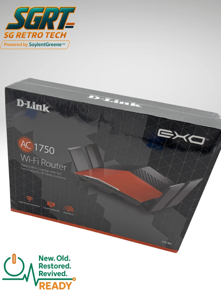 D-Link DIR-869 EXO AC1750 Dual-Band Router • Factory Sealed • High-Power Wi-Fi - Image 1 of 4