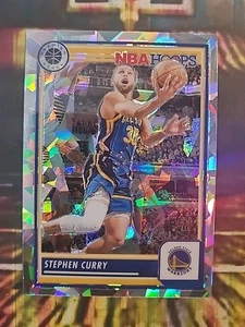 Stephen Curry '24 NBA Hoops PS Cracked Ice/City Edition/Totally Certified Silver - Picture 1 of 6