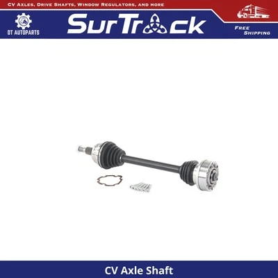 Eje delantero izquierdo SurTrack 1993 para Volkswagen Corrado 1992-1995 2,8 L V6 CV Foto 1 de 3