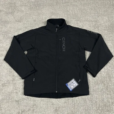 Jaqueta Cinch® Masculina Grande Preta Casaco Ligado de Transporte Oculto MWJ1043014 Nova - Imagem 1 de 4
