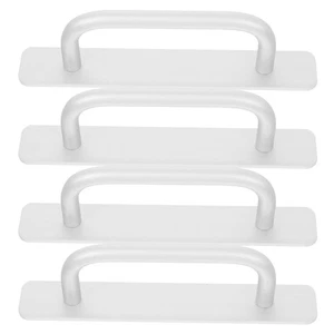  Tiradores de puerta de 4 piezas para gabinetes de cocina armario manijas cajón herrajes armario - Imagen 1 de 17