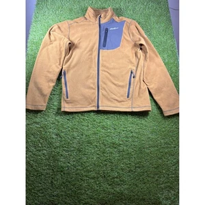 Eddie Bauer Fleece Sweater Mens Medium Full Zip Pullover Outdoor - Picture 1 of 5