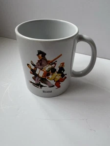 Norman Rockwell Jolly Postman Vintage Mug - Picture 1 of 9