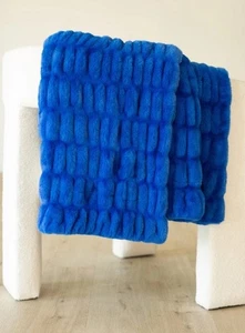 NUEVO Minky Couture Abrazos Manta Azul Monstruo Talla 60 X 72 AZUL BUY - Imagen 1 de 6