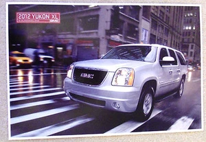NUOVO CONCESSIONARIO GM 2012 GMC YUKON XL CAMION AUTO POSTER O VEICOLO RITRATTO - Foto 1 di 1