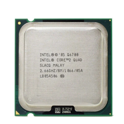 Intel Core 2 Quad Q6700 2.66GHz 4Cores LGA775 SLACQ 1066 MHz 105 W CPU Processor - Image 1 of 2