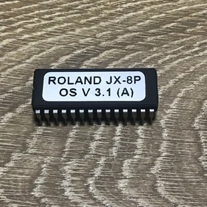 Roland JX-8P (versión posterior) EPROM con versión de sistema operativo firmware 3.1 - Imagen 1 de 4