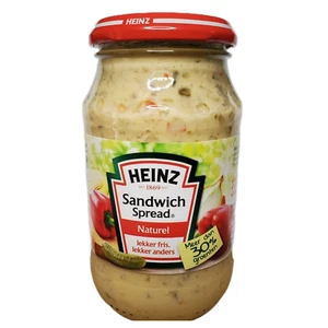 Heinz Sandwich Spread Natural Crunchy Vegetable Condiment Topping 10.6 oz Jar - Picture 1 of 6