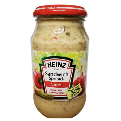 Condimento vegetal crujiente natural Heinz Sandwich Spread tarro de 10,6 oz Foto 1 de 4