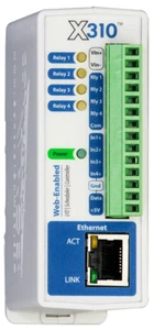 X-310-24I Web Relay,9-28VDC,4 Digital Inputs,4 Relays,4 Temperature Sensor Input - Picture 1 of 4