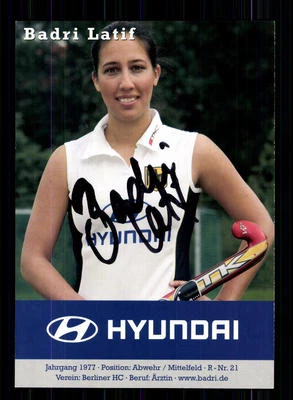Badri Latif Autogrammkarte Hockey Nationalmannschaft 2006-07 + A 140701 - Bild 1 von 2
