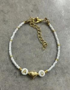 armband personalisiert Damen Neu liebe Gold Namen Chocker ketten - Bild 1 von 1