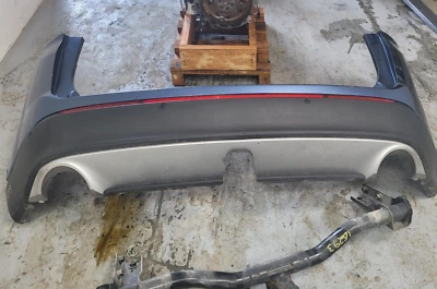 2015-2018 Edge Titanium Blue Rear Bumper; park assist, w/automatic park, w/Hitch Foto 1 de 4