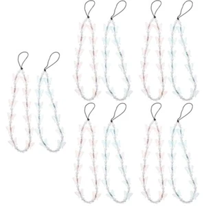 Set of 5 Chaîne Anti-glissement De Décoration Téléphonie Mobile Fille Téléphone - Zdjęcie 1 z 12