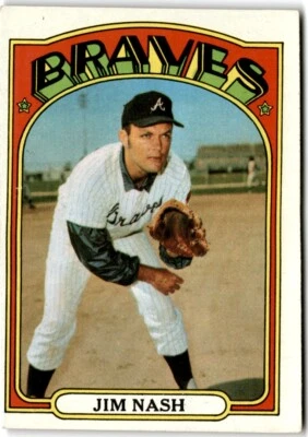 1972 Topps #401 Jim Nash Braves - Image 1 of 2