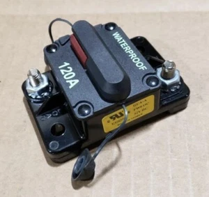 GCA-A120 12V RV CAMPER WASSERDICHT HI AMP UNTERBRECHUNGSSCHALTER 120A 42VDC MAX - Bild 1 von 4