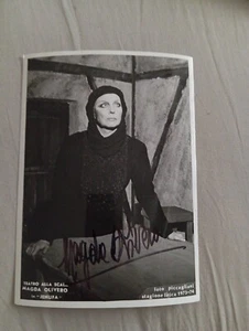 Sopran Magda Oliviero Foto mit Autogramm Teatro alla Scala Saison '73-74 - Bild 1 von 2