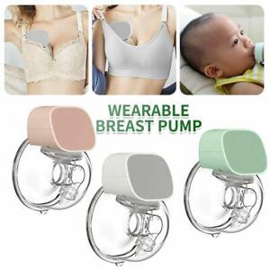 Portable Electric Breast Pump USB Silent Wearable Hands-Free Automatic Milker
