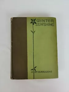 Vintage Copy Of Winter Sunshine By John Burroighs 1987 - Picture 1 of 10