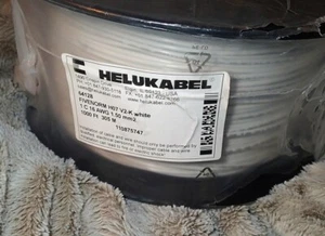 HELUKABEL H07V2-K FIVENORM 305M filo 1 C 16AWG 1,50 MM² 1000 piedi 64128 - Foto 1 di 4