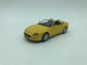 MODELLINO AUTO MASERATI SPYDER 3200 GT 2001 GIALLA - EDICOLA - SCALA 1:43 NO BOX - Imagen 1 de 4