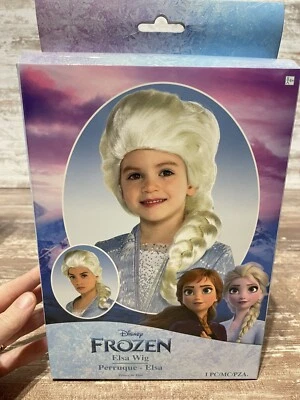 Peluca Frozen 2 Disney Elsa Talla Única Niño  Foto 1 de 2