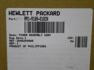 HP RM1-9189-020 RM1-9189-010CN GENUINE Fuser Assembly 220v M400 M420 NEW - Picture 1 of 3