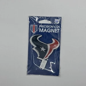 HOUSTON TEXANS NFL Precision Cut Magnet Wincraft Refrigerator Thick - Picture 1 of 5