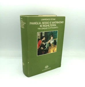 "FAMIGLIA SESSO e MATRIMONIO IN INGHILTERRA tra 500 e 800" L.Stone, Einaudi 1983 - Bild 1 von 4
