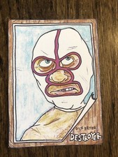 Gummy Arts Trading Card by M. Noren, 2020 Dick Beyer Destroyer 1962 Topps Style