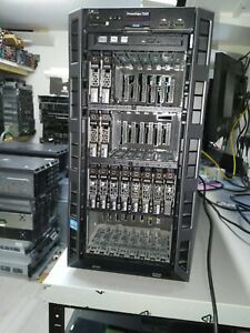 Dell PowerEdge T620 Tower 32x 2.5" 2*e5-2670 128gb ram 1100w h710 4*600gb sas