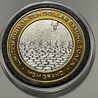 MGM Grand Nobhill Las Vegas Nevada Limited Edition Gaming Token .999 Fine Silver