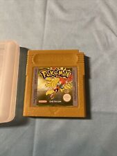 Pokemon Gold Game For Nintendo Game Boy Cart & Case Tested and Working