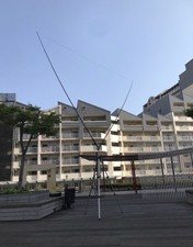  28MHz transportable Tripod-Deltaloop antenna from Japan