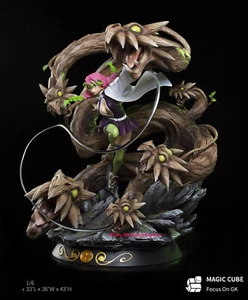 Statua modello in resina Magic Cube Studio Demon Slayer Kanroji Mitsuri in magazzino - Foto 1 di 5