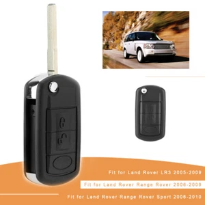 3 botones llave remota llavero estuche cuchilla cubierta para Land Rover Range Rover 2006-2009 - Imagen 1 de 9