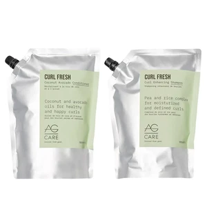 AG Care Curl Fresh Curl Enhancing Shampoo & Coconut Avocado Conditioner 33.8 oz - Picture 1 of 6