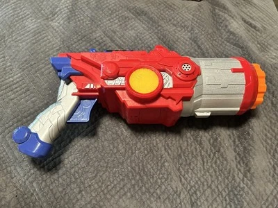 Pistola de dardos Hasbro Nerf Transformers Optimus Prime Cyber Blaster 2011  Foto 1 de 4