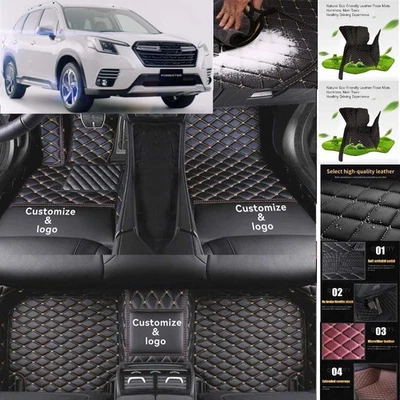For Subaru Forester Car Floor Mats All Weather Protection Floor Liners Foto 1 de 4