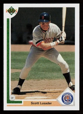 Scott Lusader 1991 Upper Deck #241 Detroit Tigers Baseball Card - Image 1 of 2
