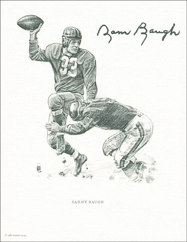 SAMMY BAUGH - PRINTED ART SIGNED — 第 1/1 张图片