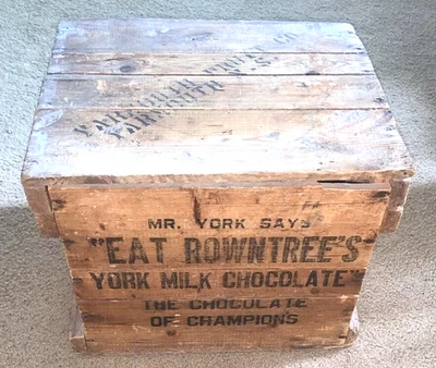 Antique MR. YORK SAYROUNDTREE’S  YORK MILK CHOCOLATE The Chocolate Of Champions - Image 1 of 4