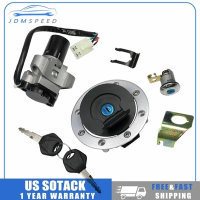 Nuevo interruptor de encendido tapa de gas combustible llave de bloqueo para Suzuki GS500 2001-12 Foto 1 de 4