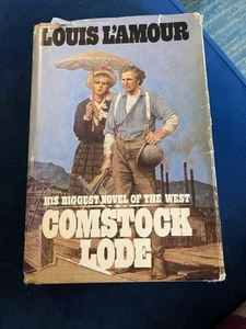 COMSTOCK LODE By Louis L'amour (1981) HC.DJ.1st. Signed - Picture 1 of 9