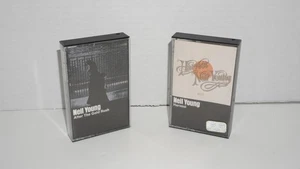 2 Vintage 1970 & 1972 Cassette Neil Young Harvest & After the Gold rush READ! - Imagen 1 de 12