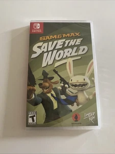 SAM AND MAX SAVE THE WORLD (LRG) - Nintendo Switch, Brand New - Picture 1 of 2