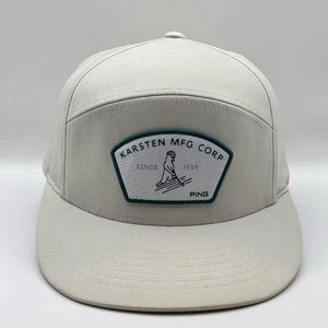 PING Condor Hat Cap SnapBack Golf Grey Gray Mr Ping Patch Logo - Picture 1 of 7
