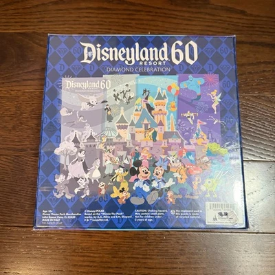Nuevo en caja Rompecabezas 1000 Piezas Disney Parks Disneyland 60 Resort Diamond Celebration Nuevo Foto 1 de 2