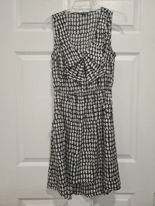 Be Bop Sundress Dress Boho Elastic Waist Junior Size Med Sleeveless Pockets Bow - Picture 1 of 10