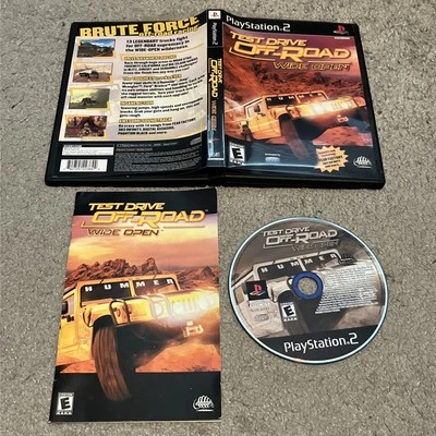Test Drive Off-Road: Wide Open PlayStation 2 PS2 Complete CIB w/ Manual - Image 1 of 4